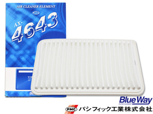 アクセラ BL5FP BL5FW BL6FJ BL6FJ改 エアエレメント エアー フィルター クリーナー パシフィック工業 BlueWay