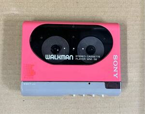 SONY ソニー WM-50 ウォークマン ポータブル カセットプレーヤー WALKMAN レトロ