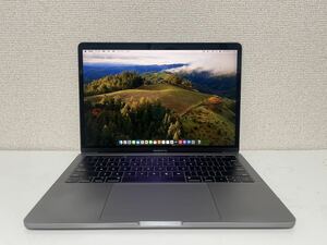 「おすすめ」1円スタート MacBook Pro 2018モデル A1989 13インチ CPU-i7 2.7GHz 16GBメモリ SSD256GB ストレージ（管理番号：0320.5）