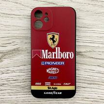 マールボロ フェラーリ iPhone 12 mini ケース F1 Ferrari マルボロ プロスト アレジ シューマッハ スマホ_画像4