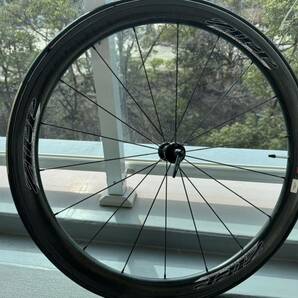 【中古】ZIPP 303 チューブラー リムブレーキ カーボンホイール Firecrest Shimano 11s 105の画像2