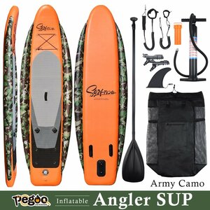 Pegoo Stand-Up Baddle Board Sapboard Angler Sup-K335B (надувной)/ йога для рыбалки на каноэ * Нет наличных денег на доставке
