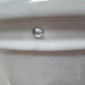 未使用RHS英国王立園芸協会監修 陶器鉢 ホワイト直径約27㎝前後の画像5