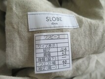 SLOBE IENA リネン麻100%ワンピース_画像5