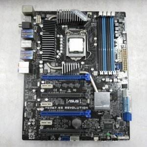 マザーボード / CPUセット (ASUS P8P67 WS REVOLUTION / INTEL Core i7-2600S) ジャンク P64770