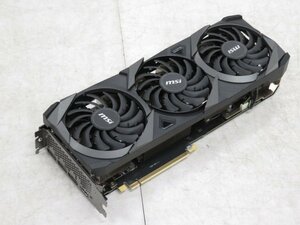 グラフィックボード MSI GeForce RTX 3090 VENTUS 3X 24G ジャンク P64685