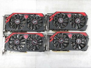 グラフィックボード MSI GeForce GTX770 2GB (N770 TF 2GD5/OC) 動作未確認 ジャンク 4枚セット P10220