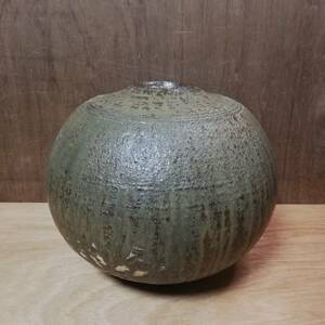 小石原焼 ヤマイチ窯 花器 花瓶 直径 32cm