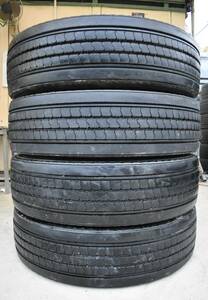 送料無料 295/80R22.5 BRIDGESTONE R225 2020 年製 4本 セット 