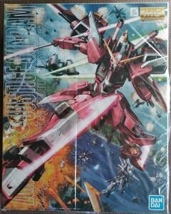 未組立　実店舗新品購入　個人封　バンダイ　機動戦士ガンダムSEED DESTINY　MG　1/100　インフィニットジャスティス　ヤマト着払100サイズ