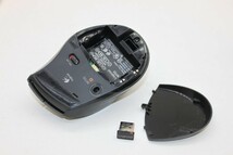 2個セット Logicool ロジクール M705 ブラック 7ボタン 無線 ワイヤレス マウス 2点 まとめて 動作品_画像8