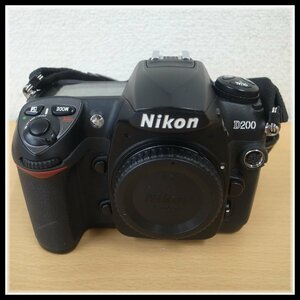 1円～ Nikon デジタル一眼レフカメラ D200 ボディ 動作確認済み DXフォーマット 1020万画素