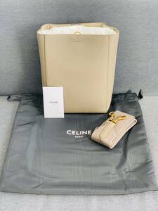 [美品] CELINE セリーヌ サングルバケット ワンショルダーバッグ