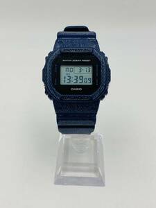 G-SHOCK/Gショック デニムドカラー スクエアモデル DW-5600DE 腕時計 稼働品