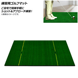 AP 練習用ゴルフマット ご自宅で簡単手軽にショット＆アプローチ練習！ AP-UJ0675-D