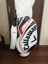 キャロウェイ 4分割 キャディバッグ callaway ネームプレート付き グレーズ21 _画像3