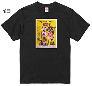 go johnny go 黒 Tシャツ 103 チャックベリー フラミンゴス リッチーバレンス エディコクラン アランフリード ジミークラントン