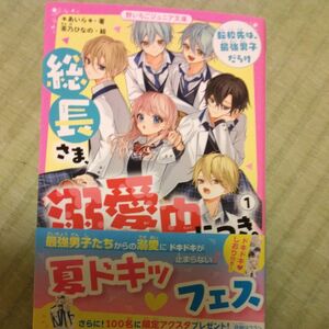 総長さま、溺愛中につき。　１ （野いちごジュニア文庫　あ１－２） ＊あいら＊／著　茶乃ひなの／絵