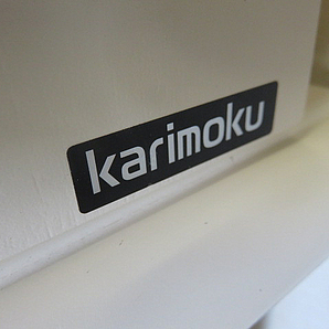 karimoku/カリモク 「Cariesil/カリーシル」 学習机セット(机/本棚/ワゴン/椅子)鍵付き  カントリー/ハート/女の子の画像9