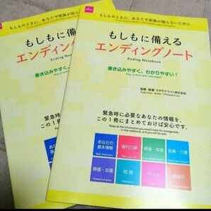 もしもに備える エンディングノート　終活　生前整理　2冊セット　ダイソー