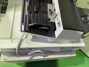 FUJITSU Image Scanner fi-7700　A3両面対応フラットベッド付き　ADF274428枚　2019-03月製/互換ACアダプター　美品