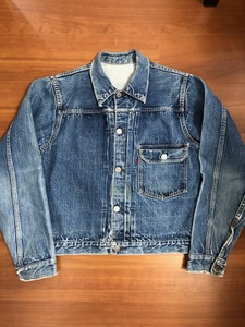 40's Levi's リーバイス 506xx ファースト 38 1st ヴィンテージ オリジナル デニム ジャケット Gジャン ビックE BIGE 古着 アメカジ 501