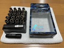 KYO-EI Kics レデューラレーシング シェルタイプロック＆ナットセット RL53 中古_画像1