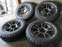 リフトUP ジムニー 用set!! RAYS gramLIGHTS GL-57JMA (H9) (16x5,5+22 5H/139,7) バリ溝(TOYO OPENCOUNTRY M/T) LT 225/75R16 6PR 売切り _画像1