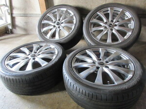 Exsteer (GM) (17x7+48 5H/114,3) バリ溝(DUNLOP LEMANS V) 225/45R17 ブレイド アルテッツァ シルビア スカイライン RX-7 インテグラ 他も