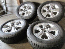 冬用+純正品set!! トヨタ RAV4 純正 (17x7+35 5H/114,3) バリ溝(TOYO TX/2022年製) 225/65R17 流用にも ハリアー LEXUS レクサス NX RX 他 _画像1