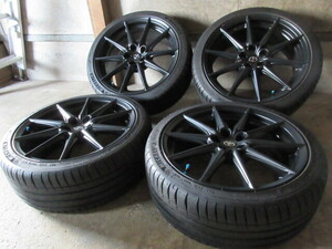 トヨタ ZN8 GR86 ハチロク OEM スバル BRZ 純正 (黒) (18x7,5+48 5H/100) バリ溝(MICHELIN PILOT SPORT 4/2021) 215/40R18 プリウス WISH 