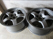 日産 BNR32 スカイライン GT-R GTR 純正 (16x8+30 5H/114,3) (FORGED) 2本set!! ドリ車 サーキット 峠 流用にも!! シルビア 180SX ローレル_画像5