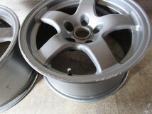 日産 BNR32 スカイライン GT-R GTR 純正 (16x8+30 5H/114,3) (FORGED) 2本set!! ドリ車 サーキット 峠 流用にも!! シルビア 180SX ローレル_画像3