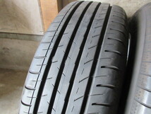 稀少サイズset,必見!! lndiama Polis 500 (15x7+25 5H/114,3) バリ溝(YK BluEarth-GT AE51/2023) 195/65R15 スカイライン シルビア 180SX _画像10