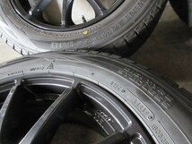 冬用set!! A-TECH SCHNEIDER (黒) (17x7+38 5H/114,3) バリ溝(DL SJ8) 225/60R17 30系 アルファード ヴェルファイア エクストレイル 他にも_画像4