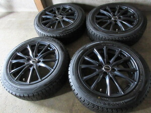 冬用set+コンパクトカー用!! WAREN (GM) (16x6+45 4H/100) バリ溝(DL WM02/2021) 175/60R16 アクア ラクティス トレジア ヴィッツ フィット