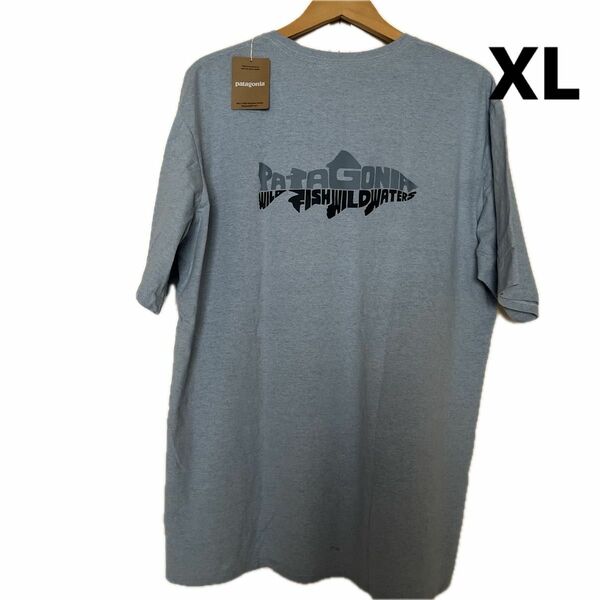 【新品】大人気！パタゴニア　レスポンシビリティー　トラウト　釣り　半袖　Tシャツ　メンズXL