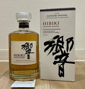 送料無料 正規品 未開封 SUNTORY サントリー 響 ジャパニーズハーモニー JPANESE HARMONY ウイスキー 700ml 43％ HIBIKI 箱付 レシート付