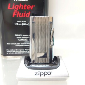 超美品 レア 80s Zippo ジッポ Contempo コンテンポ ローラー ガスライター 1985から4年間だけ製造 日本製 ジッポー 両面加工 ヴィンテージ