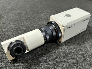 21●〇 SONY 3CCD カラービデオカメラ DXC-970MD & TOPCON SL-7E,7F FOR USE WITH MODEL レンズ 〇●