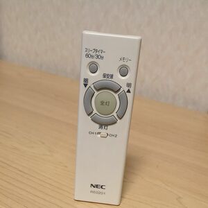 送料無料即決　NECライティング NEC 照明器具用リモコン RE0201 動作確認済　fish