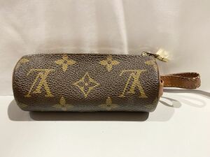 3K011 LOUIS VUITTON ルイヴィトン モノグラム 筒型 ミニポーチ コインケース