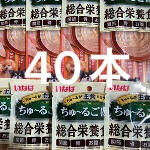 いなば　ちゅ〜るごはん　総合栄養食　とりささみ＆チーズ緑黄色野菜　14g 4本入×10袋　ちゅーるごはん　犬　チュール