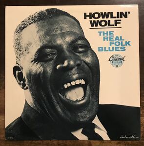 ■HOWLIN’ WOLF ■ハウリン・ウルフ■The Real Folk Blues / 1LP / 1987 MCA Records / Chess Records / チェス / ブルース名盤 / レコー