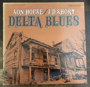 #SON HOUSE / J.D. SHORT # солнечный * house / J.D. Short #Delta Blues / 1LP / Folkways / Stereo FTS 31028 / Blues / 1948 - 1951 год 