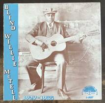 ■BLIND WILLIE McTELL ■ブラインド・ウィリー・マクテル ■Blind Willie McTell 1927 - 1935 / 1LP / Yazoo L - 1037 Stereo / ブルース_画像1