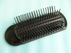  portable hair brush black opening and closing type folding type 