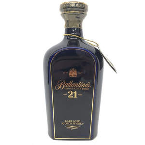 【中古】【未開栓】Ballantine バランタイン 21年 700ml 43%　陶器ボトル　スコッチ　総重量1471g[240066137933]