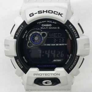 【中古】G-SHOCK GW-8900A-7JF カシオ ジーショック タフソーラー マルチバンド6　ホワイト[240066138563]