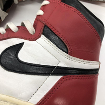 【中古】観賞用　NIKE AIR JORDAN1 RETORO HIGH OG CHICAGO　28.5cm　940911Y3　94年製　ナイキ　エアジョーダン1[240066138455]_画像7